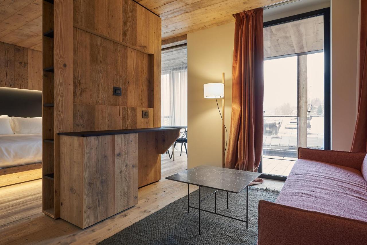 Hotel De Len Cortina dʼAmpezzo Exteriér fotografie