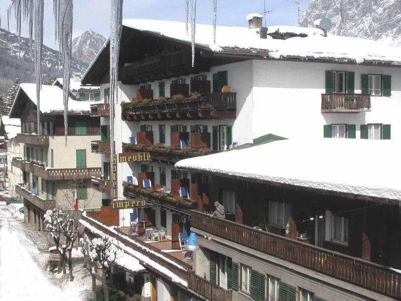 Hotel De Len Cortina dʼAmpezzo Exteriér fotografie